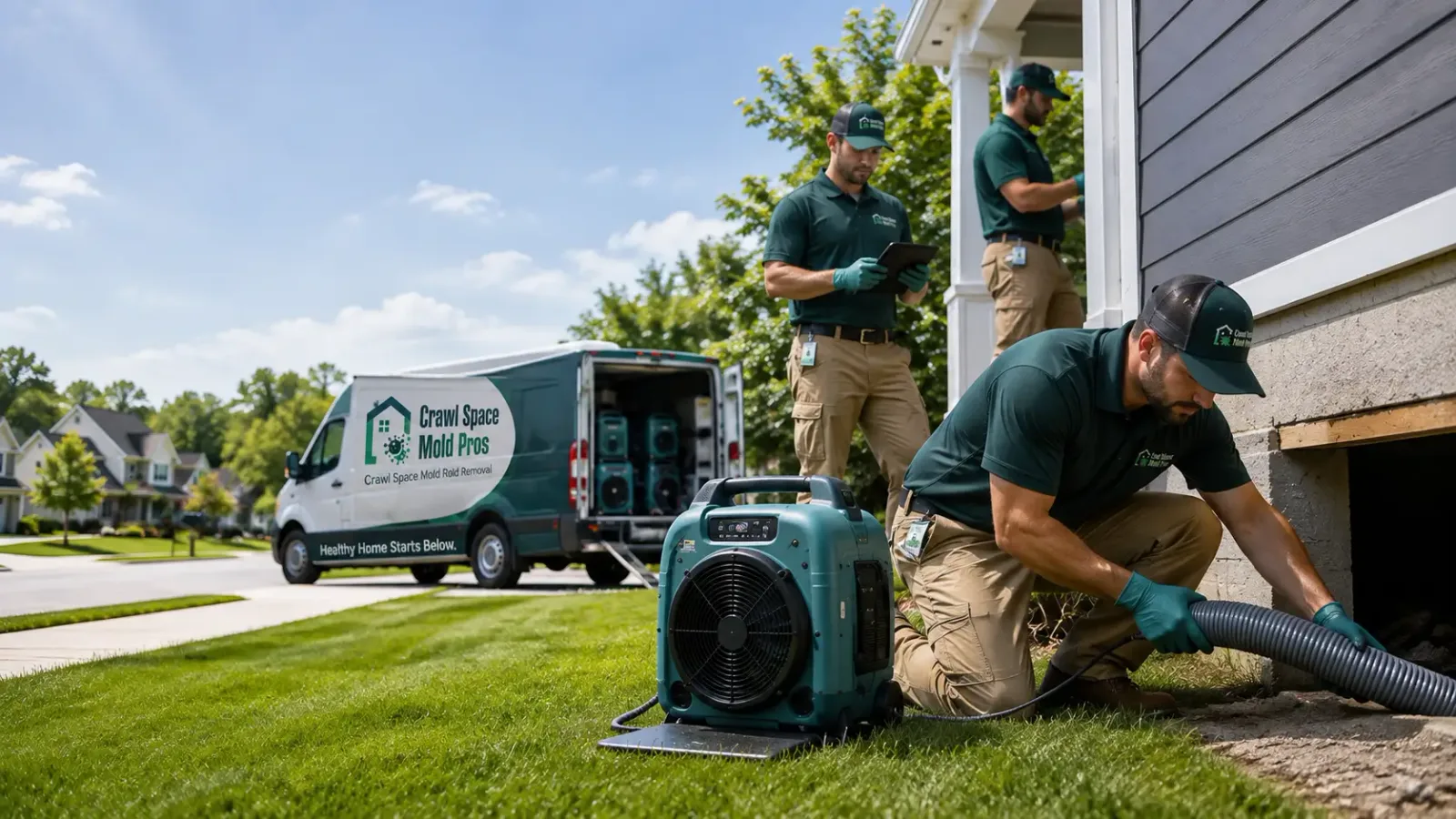 Crawl Space Mold Removal in Gorham, ME